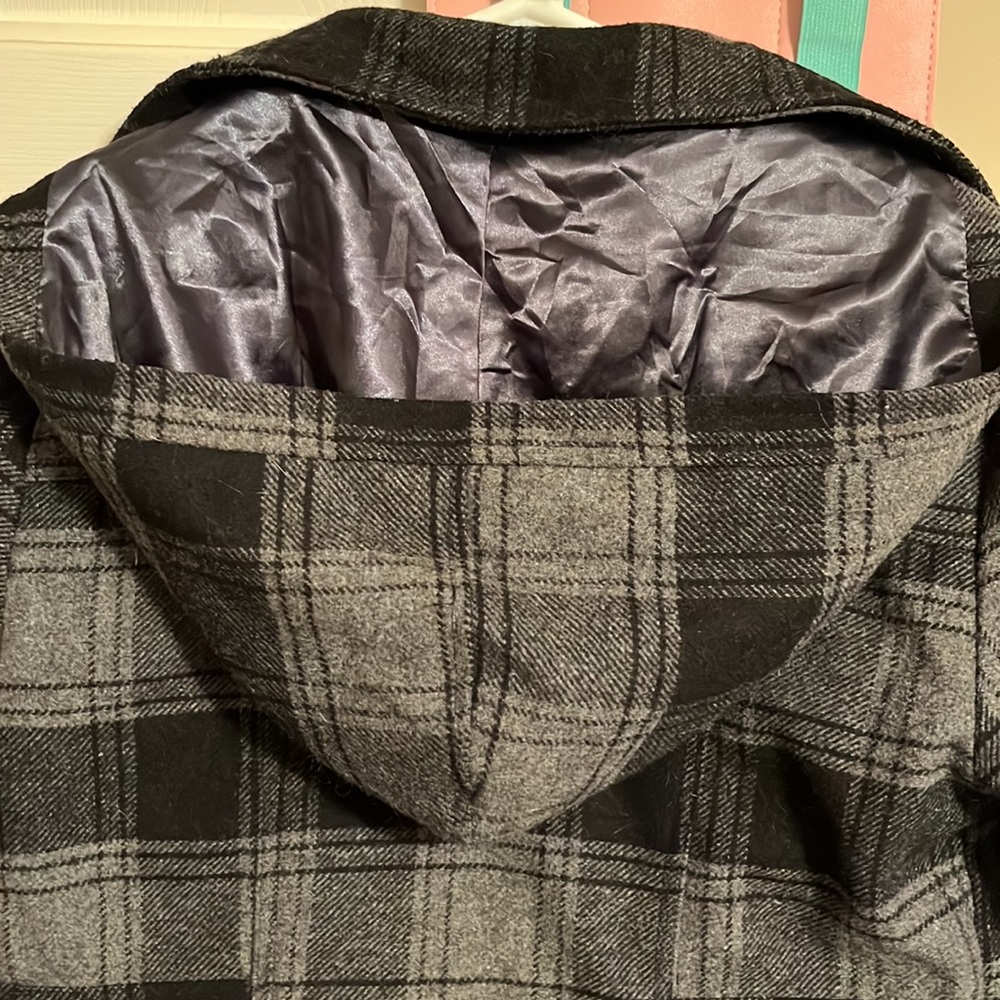 Vintage ELEMENT wool/polyester ladies hooded jacket. - Picture 9 of 9